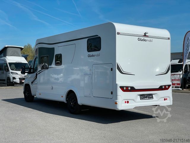 Teilintegriertes Wohnmobil GLUECKSMOBIL T 691 EB |Bestpreis| inkl. Hubbett