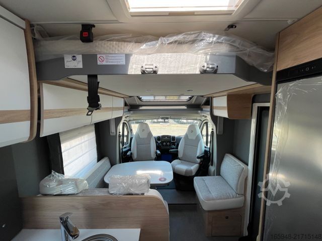 Teilintegriertes Wohnmobil GLUECKSMOBIL T 691 EB |Bestpreis| inkl. Hubbett