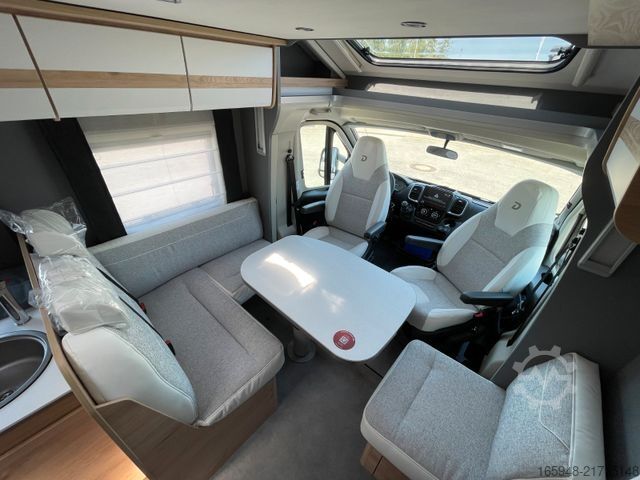 Teilintegriertes Wohnmobil GLUECKSMOBIL T 691 EB |Bestpreis| inkl. Hubbett