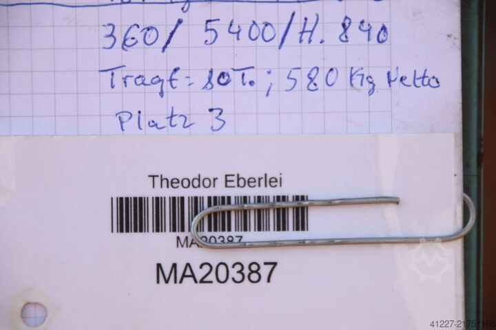 Γερανογέφυρα 10 τόνων Korrmann TRV 10-5