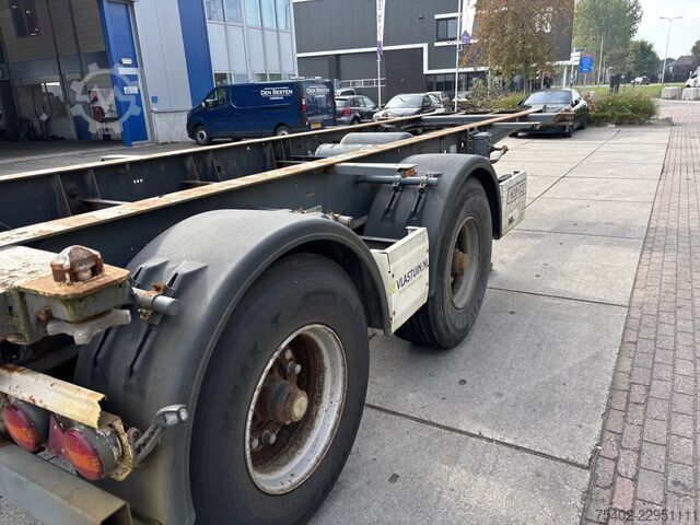 Containertransport Krone F. ATL 20 SZ 20 FT Chassis / BPW Drum
