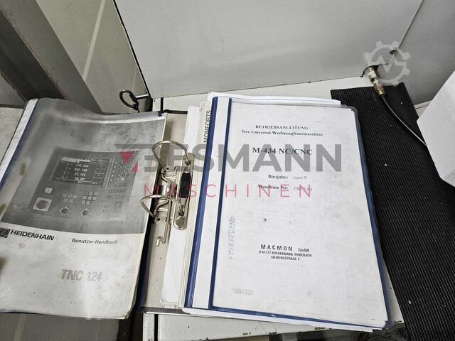 Frezarka narzędziowa Macmon M 434 NC (2008)