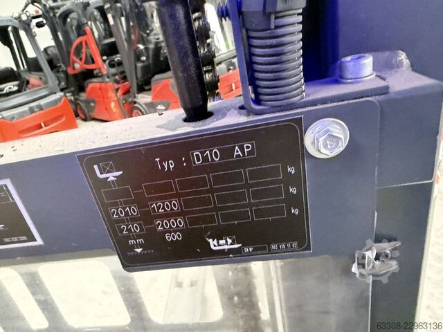 Empilhador manual Linde D10 AP