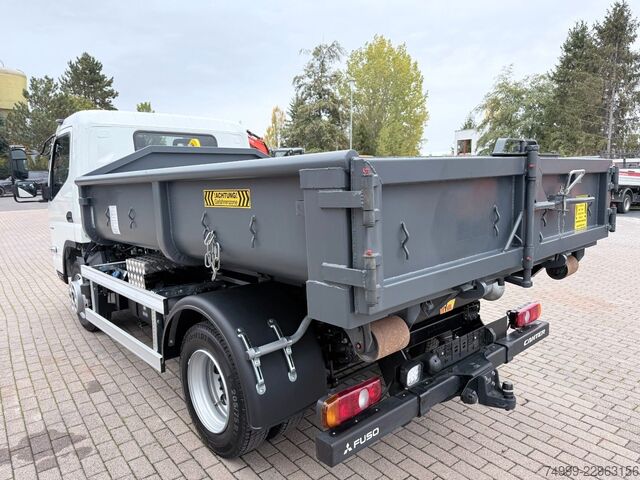 Φορτηγό ανατρεπόμενο βαν FUSO Canter 7C18 HYFA Abrollkipper inkl. Mulde