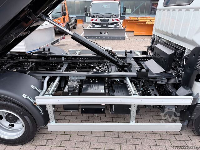 Φορτηγό ανατρεπόμενο βαν FUSO Canter 7C18 HYFA Abrollkipper inkl. Mulde
