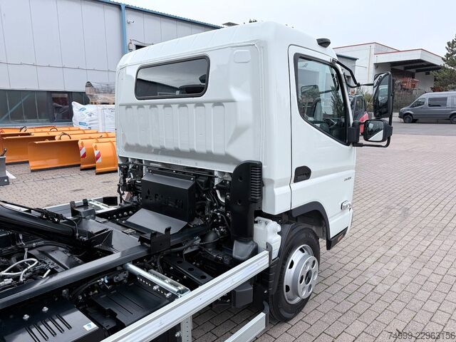 Φορτηγό ανατρεπόμενο βαν FUSO Canter 7C18 HYFA Abrollkipper inkl. Mulde