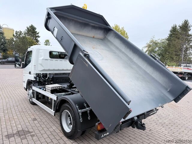 Φορτηγό ανατρεπόμενο βαν FUSO Canter 7C18 HYFA Abrollkipper inkl. Mulde