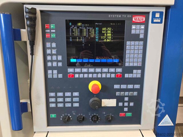 Eszterga- és maróközpont / 4400 üzemóra Traub TNA 400 Y