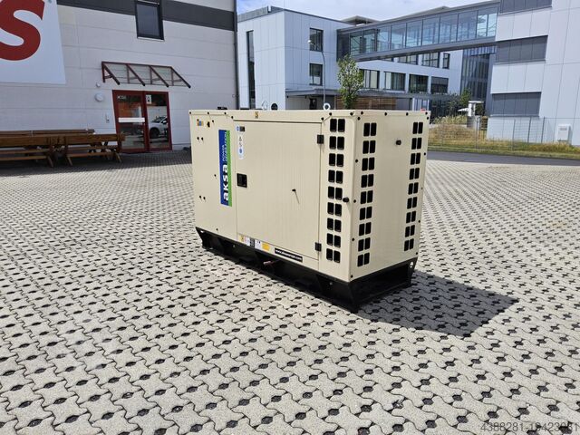 Generator AKSA AJD 33 EU | 33 kVA Diesel Notstrom Schallgedämmt | NEU 2024