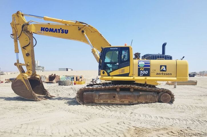 Pelle sur chenilles Komatsu PC500LC (multiple units available for sale in KSA)