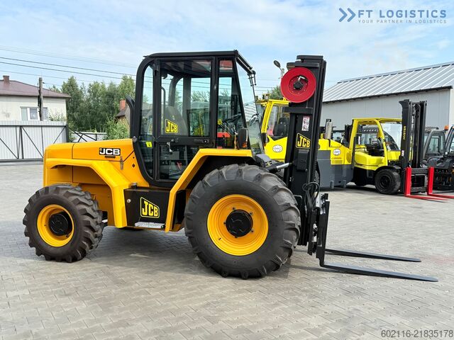 περονοφόρο ανυψωτικό εκτός δρόμου JCB 940 / TRIPLEX 4500 / FREE-LIFT NEW TIRES