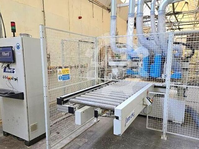 Bearbetningscenter med genomloppsmatning Alberti Entry Level