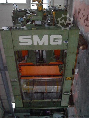 Dubbelstaander - hydraulische pers, gereedschapstestpers, spotting pers, 4-kolompers, hydropers SMG HBP 200 - 2000 / 2000