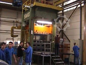 Dubbelstaander - hydraulische pers, gereedschapstestpers, spotting pers, 4-kolompers, hydropers SMG HBP 200 - 2000 / 2000