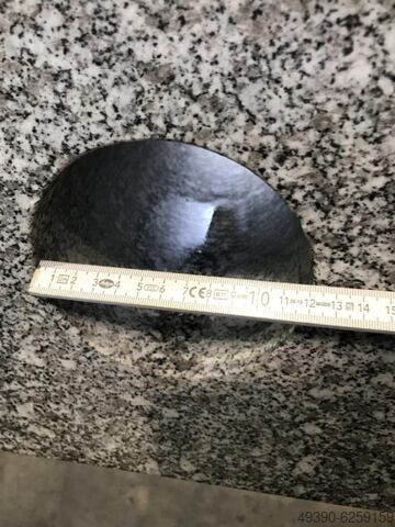 Hartgesteinplatte, Granitplatte, Granitblock; Hartgesteinblock, Winkelblock, Winkelblock allseitig p 1590 x 300 x 470 mm