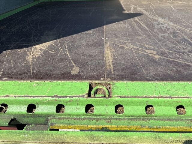 Wisselbrug met laadbakWisselbrug met open laadbakWechselbrücke met laadvloerWechselbrücke met platte Krone Baustoff 7,45 Multilockrahmen Türen