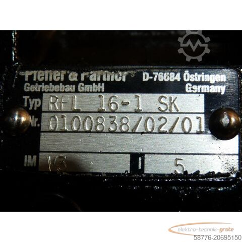 Stromag motor Stromag FLPK31/0125-30 AD 1 Servomotor mit RPL16-1SK Getriebe !