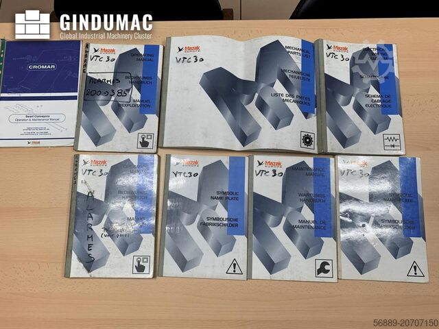 Verticale verspanen centrum Mazak VTC 30C