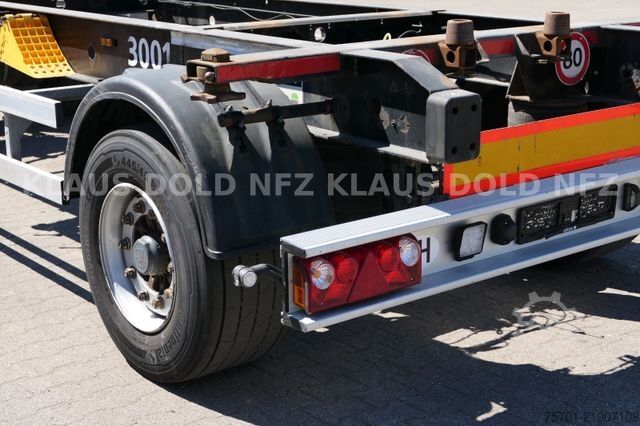 Wissellaadbak-oplegger KRONE AZ BDF Wechselfahrgestell BPW-Achsen