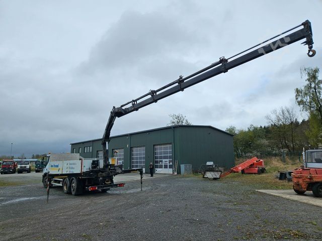 Vrachtauto met open laadbak IVECO AT 260S42Y 7PS Kran+FUNK Hiab 166 E-4H EEV