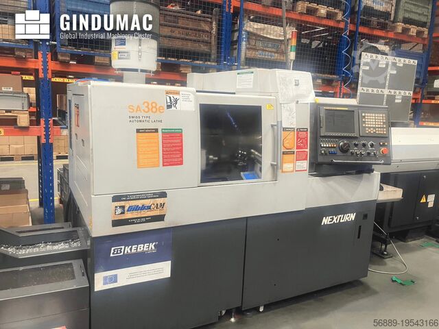 Schweizer Drehmaschine Nexturn SA-38e