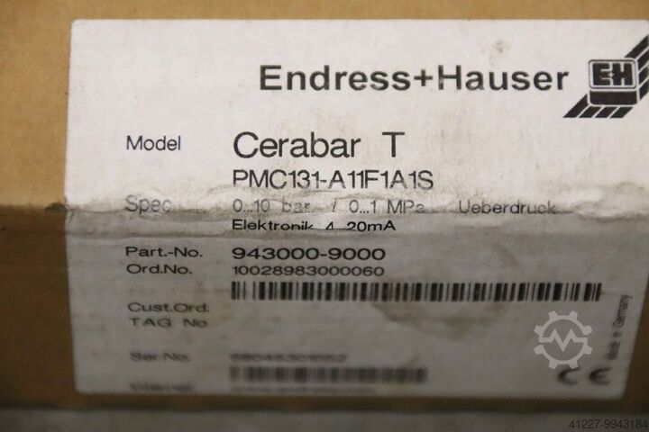 Druksensor Jumo Cerabar T PMC131-A11F1A1S