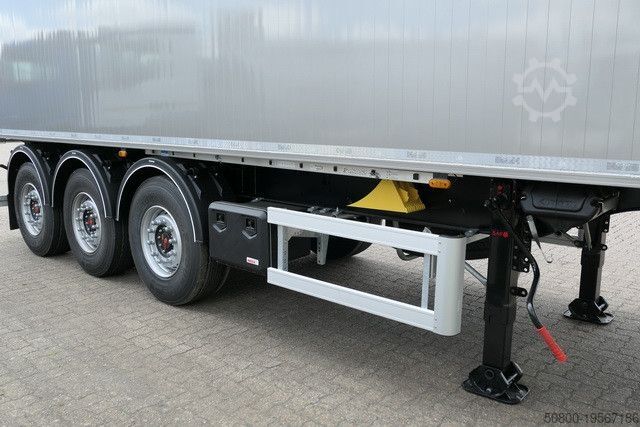 Kippers oplegger MEGA MNL, Alu, 52m³, Kombitür, SAF, Luft-Lift