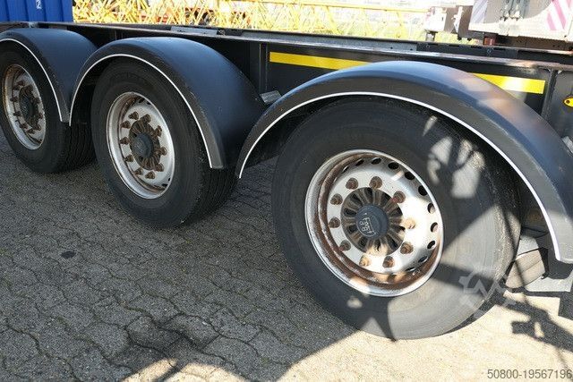 Cserélhető felépítményes félpótkocsi FLIEGL SDS 380 SDS01, 20/30 & 40 Fuß Container, BPW