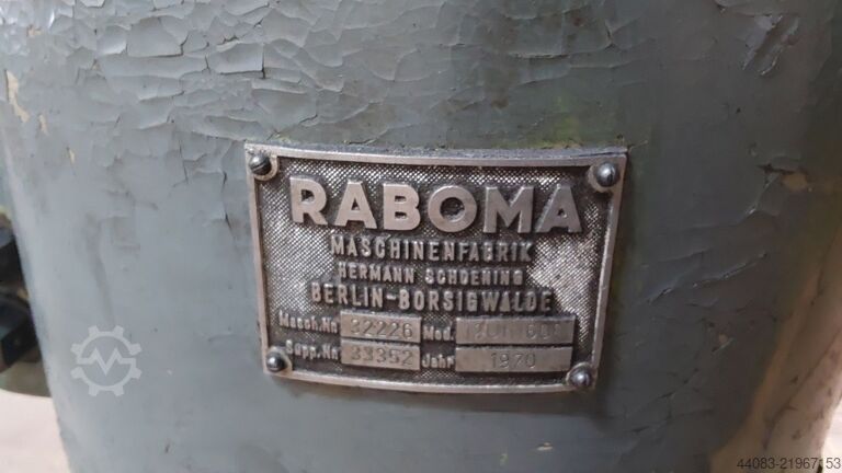 Wiertarka promieniowa RABOMA 12Ph1600