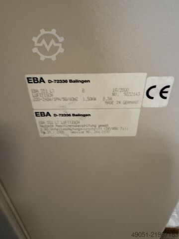 Máquina de corte EBA 551 LT