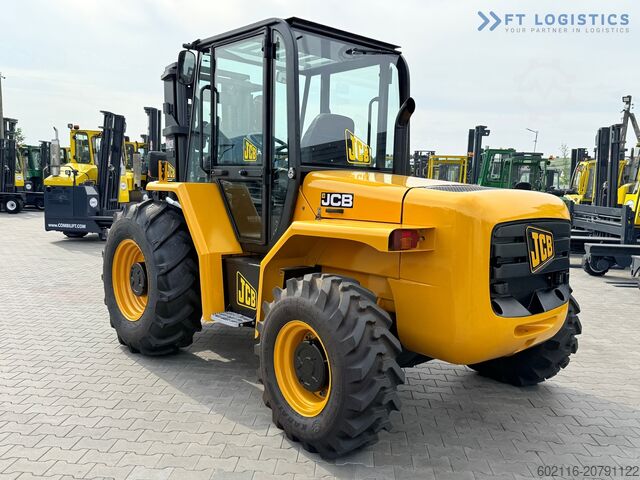 Off-road forklift JCB 940 / TRIPLEX 4500 / FREE-LIFT NEW TIRES