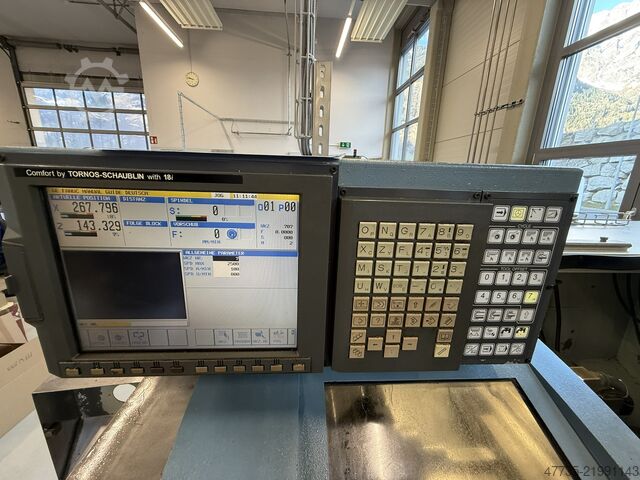 Torno CNC de precisão SCHAUBLIN Tornos 180 RT