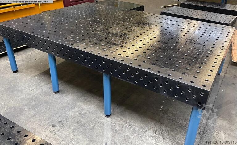 Lastafel GERD WOLFF 2400 x 1200 x 200