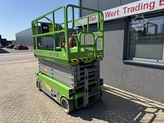Fronteq FS1012E Scissor Lift Platform / Scissor / Work Platform 11.8M Working Height Electric 2020 FRONTEQ FS1012E Schaarhoogwerker / Sciccor / Arbeitsbuhne 11.8M Werkhoogte Elektrisch 2020