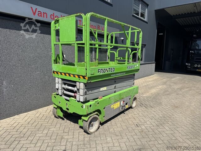 Fronteq FS0812E Scissor Lift / Scissor Platform / Work Platform 9.9m Working Height Electric 2020 FRONTEQ FS0812E Schaarhoogwerker / Sciccor / Arbeitsbuhne 9.9M Werkhoogte Elektrisch 2020
