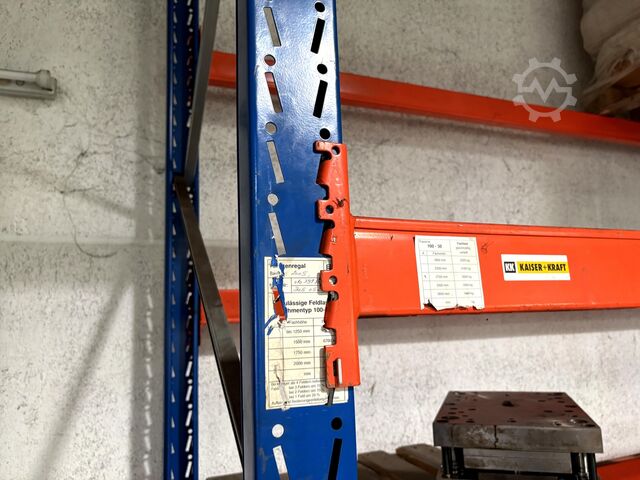 Tungt reol uden indhold KAISER + KRAFT heavy-duty shelving without contents