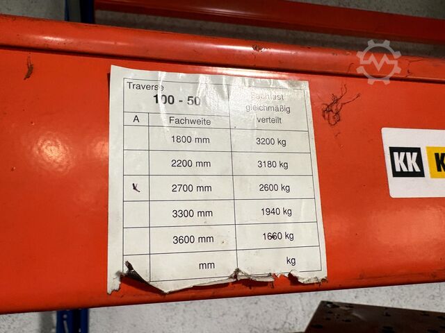 Tungt reol uden indhold KAISER + KRAFT heavy-duty shelving without contents