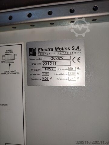 Gerador diesel ELECTRA MOLINS EMJ-225 AUT_MP12 INSO