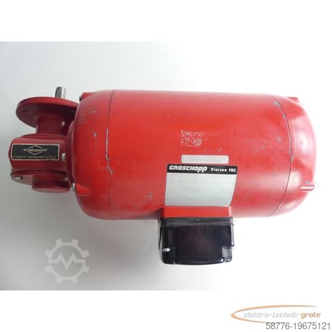 Groschopp motor Groschopp WK0701401 Getriebemotor mit Bremse 3~Mot 380-420V~ 0,47A SN: 4587150