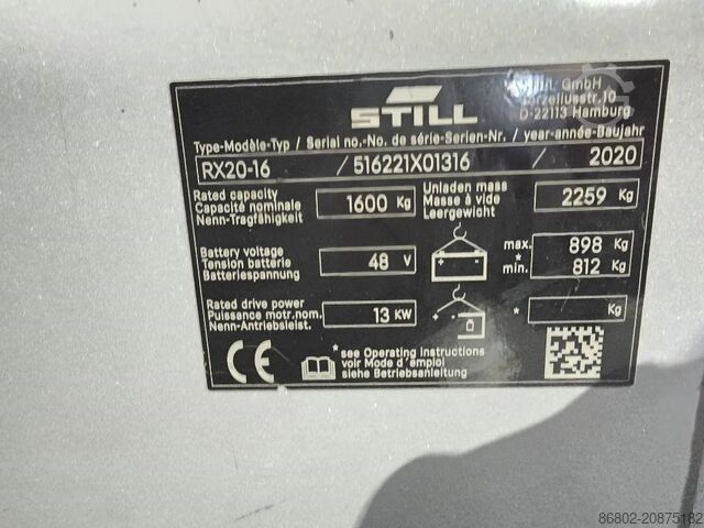 Forklift Still RX 20-16