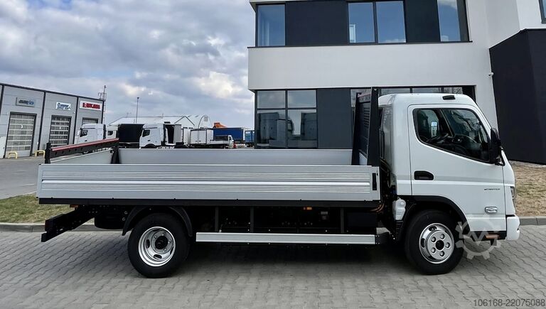 Transporter z platformą Fuso e Canter 4C15 Pritsche