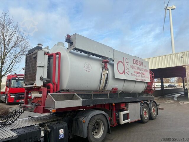 Pojazd ssący Burg URACA KD 716 / VOLVO PENTA TAD942VE (SIHI 2200 ...