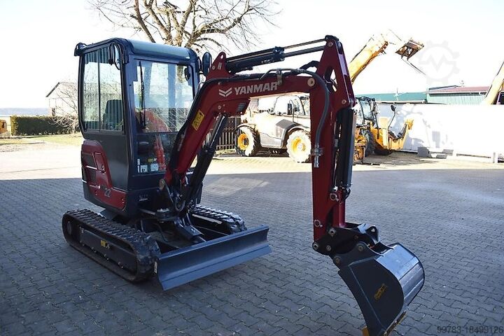 Kotró-rakodógép Yanmar SV22, erst 15h, Hydraulischer Schnellwechsler