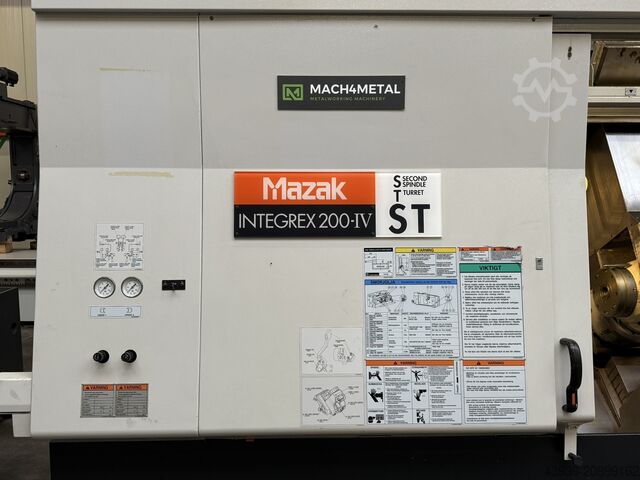 CNC-draai- en freescentrum Mazak INTEGREX 200-4 ST
