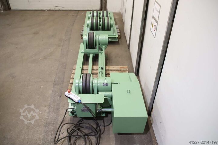 Dispositivo de viragem de contentores de argila Deuma Heitze W05 Rollenabstand 600 - 1670 mm