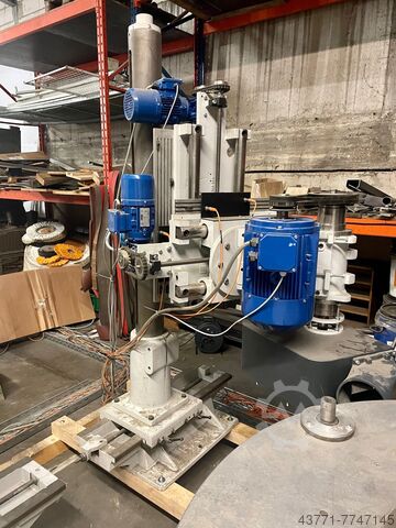 Draaitafelpolijstmachine HAU RK6/1200