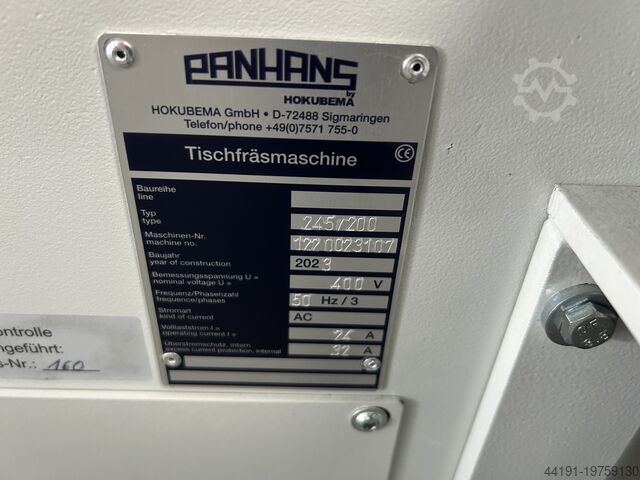 Draaibare snijder Panhans 245/200