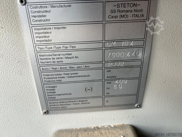 Sleufboormachine Steton CM 104