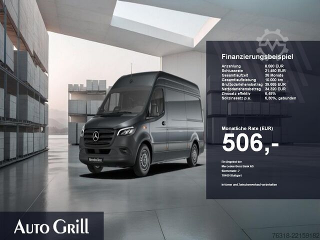 Minibus Mercedes-Benz Sprinter 317 Kasten L2H2 Autom. MBUX Navi Kamera