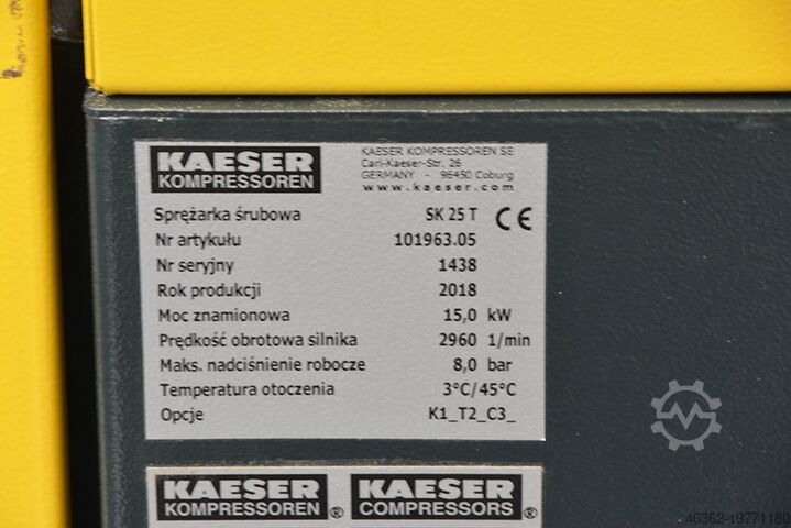 Compresor cu șurub Kaeser SK 25 T